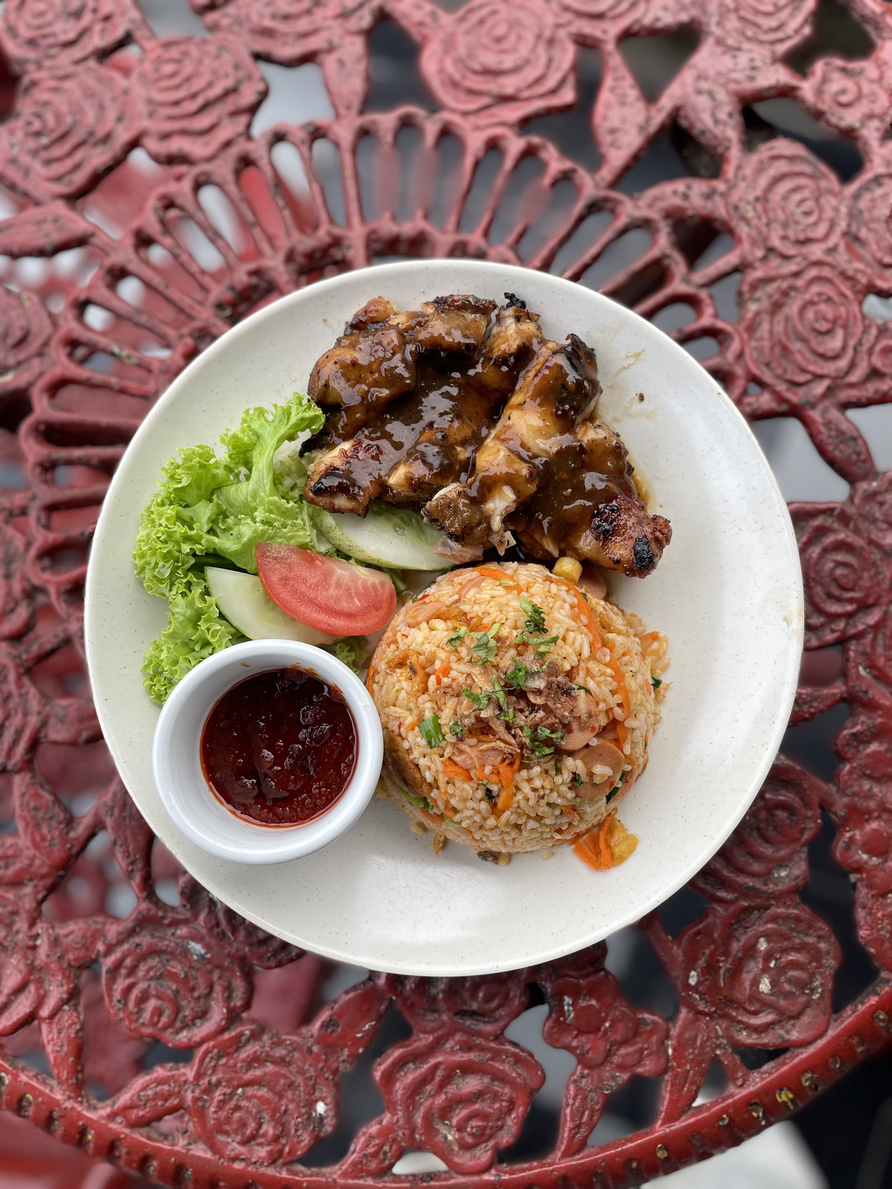 Nasi Goreng ayam grill Image